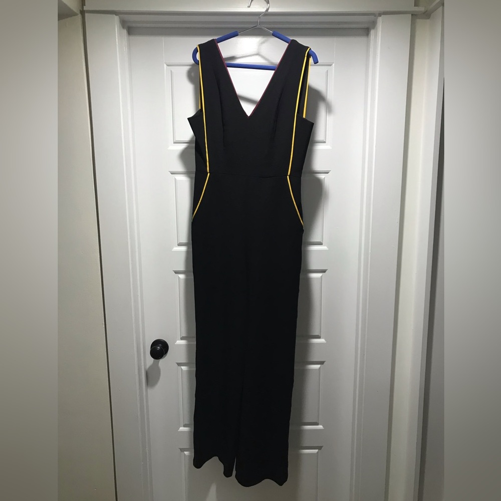 BCBG black jumpsuit size M